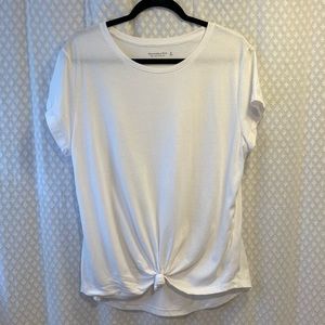 Abercrombie Tie-Front Shirt NWOT